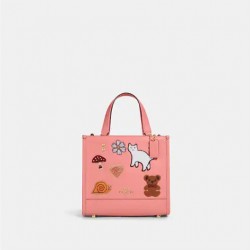 Coach Women Dempsey Tote 22 With Creature Patches