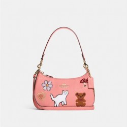 Coach Women Teri Shoulder Bag With Creature Patches