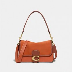 Coach Women Soft Tabby Shoulder Bag Canyon Multi