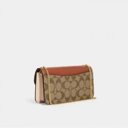 Coach Women Morgan Crossbody In Colorblock Signature Canvas