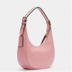 Coach Women Bailey Hobo with Whipstitch Pink