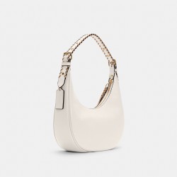 Coach Women Bailey Hobo With Whipstitch Chalk