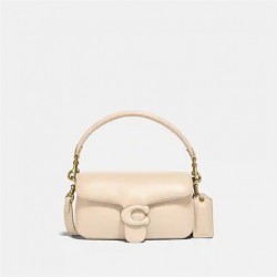 Coach Women Pillow Tabby Shoulder Bag 18 Ivory