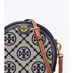 Tory Burch Women T Monogram Jacquard Moon Navy