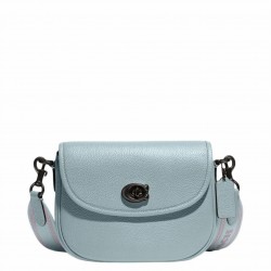 Coach Women Willow Saddle Bag Blue