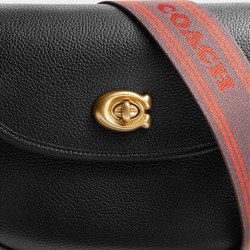 Coach Women Willow Saddle Bag Black