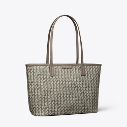 Tory Burch Women Small Ever Ready Zip Tote Zinc