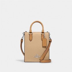 Coach Women North South Mini Tote in Colorblock