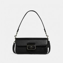 Coach Women Morgan Shoulder Bag Gunmetal Black Multi
