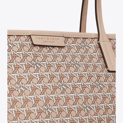 Tory Burch Women Ever Ready Zip Tote Winter Peach