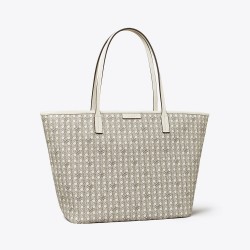 Tory Burch Women Ever Ready Zip Tote Ivory