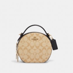 Coach Women Canteen Crossbody In Blocked Signature Canvas