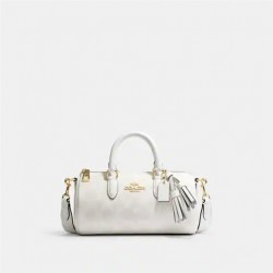 Coach Women Lacey Crossbody in Signature Canvas Chalk