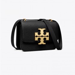 Tory Burch Women Small Eleanor Convertible Shoulder Bag Black