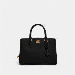 Coach Women Brooke Carryall 28 Brass Black