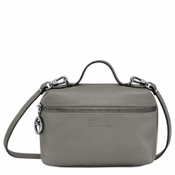 Longchamp Women Le Pliage Xtra Vanity Xs Grey