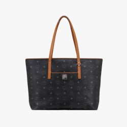 MCM Anya Top Zip Shopper in Visetos Bag