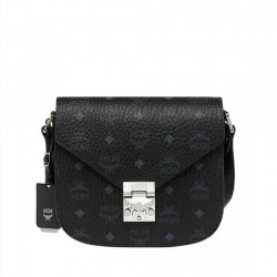 MCM Patricia Shoulder Visetos Bag