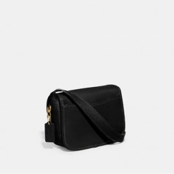 Coach Women Tabby Messenger 19 Brass Black